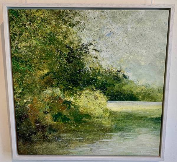 - Acrylic on Canvas, Painting by Paul Adams, measuring 40 x 40 cm (H x W) framed at 43 x 43 cm £590